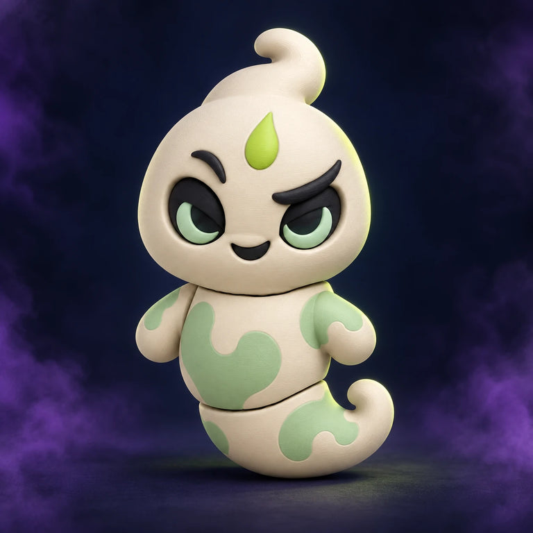 Concept preview of Wisp the Halloween ghost
