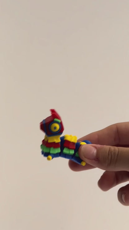 Pinata Chonk shown moving in a hand.