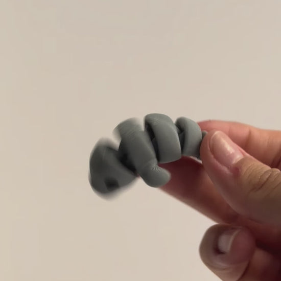 Mabel (Manatee) shown moving in a hand.