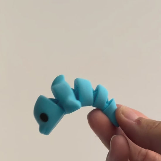Dennis (Dolphin) shown moving in a hand.