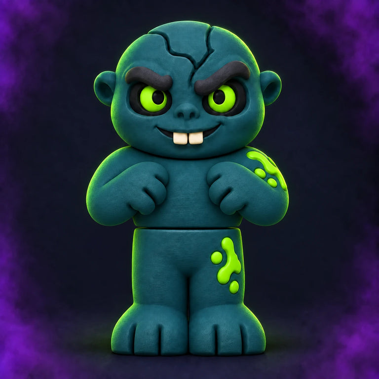Concept preview of Grumble Junior the Halloween ghoul